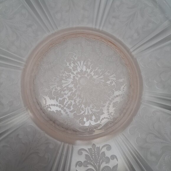 Macbeth Evans Pink Depression Glass American Sweetheart Dinner Plate - Picture 9 of 9